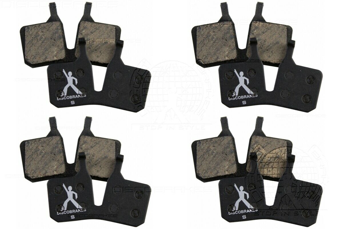4 Sets DiscoBrakes Pads for Magura MT5 Disc Brake MT 5, Made With Kevlar, Enduro - Fresh Stock Dated February 2026