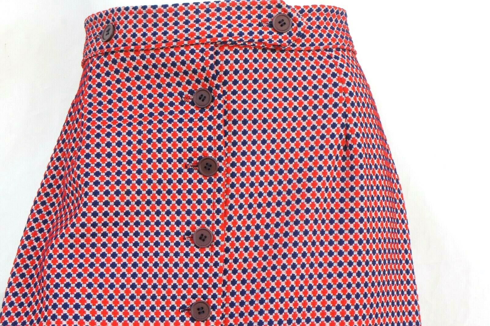 Vintage 60s Knit Polyester Maxi Skirt - Fresh Stock Dated February 2026