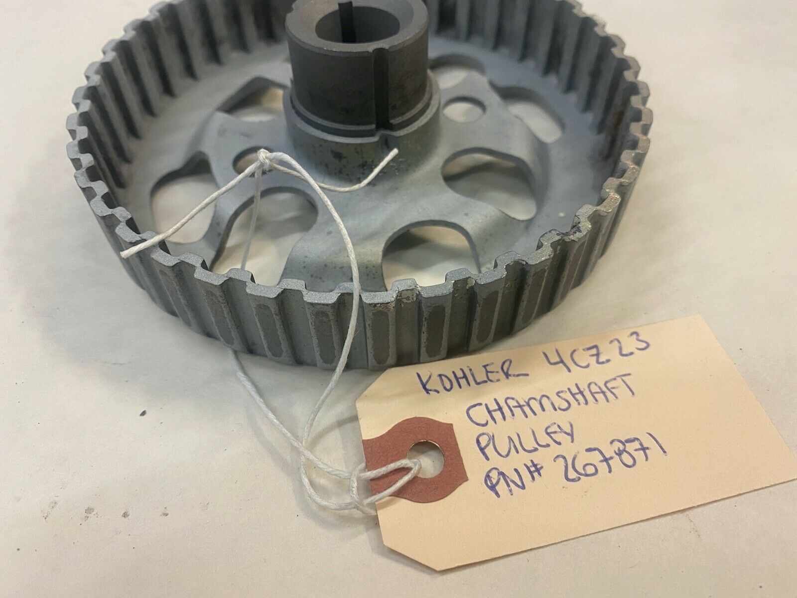 Kohler Generator 4CZ23 Camshaft Pulley 267871 Used / Good Condition / Sold as pi - Fresh Stock Dated February 2026