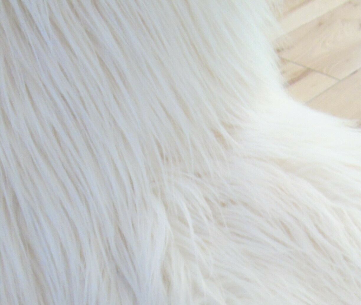 PB Teen Himalayan Faux Fur Lounge Around SITTING PILLOW COVER Zip Case - Fresh Stock Dated December 2025