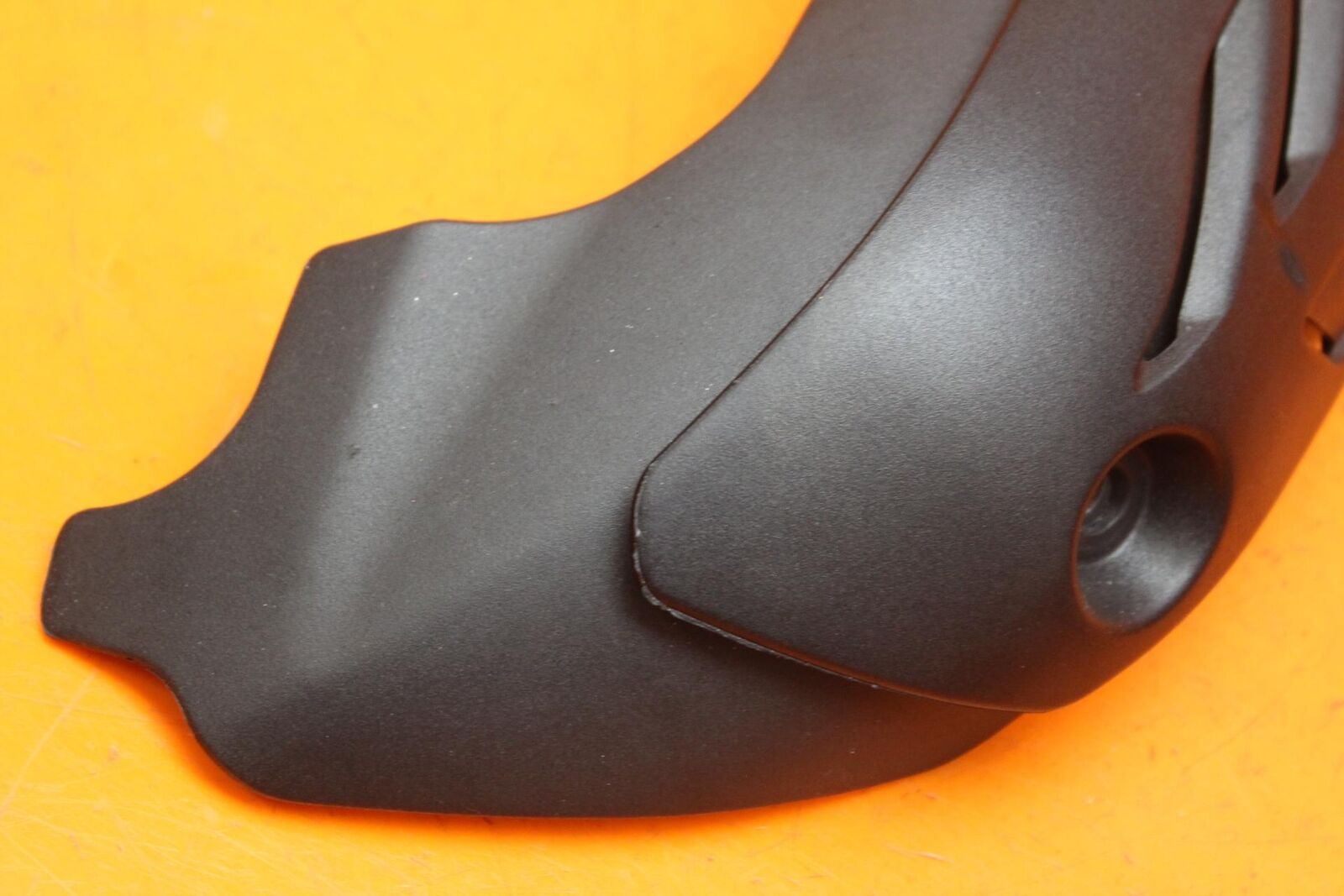 16-18 DUCATI MONSTER 1200 R OEM REAR BACK MUFFLER EXHAUST PIPE COVER HEAT SHIELD - Fresh Stock Dated February 2026