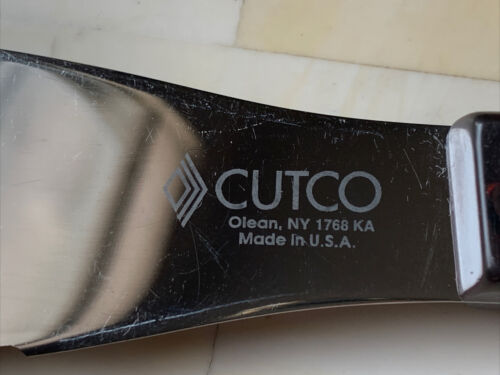 CUTCO 1768 Spreader Spatula After sharpening and polishing at the Cutco factory - Fresh Stock Dated December 2025