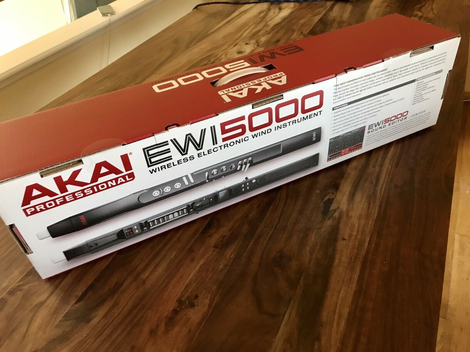 Akai EWI 5000 Wind Controller Black - Fresh Stock Dated February 2026