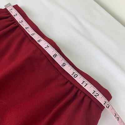 VTG Red wool a line skirt - Fresh Stock Dated February 2026