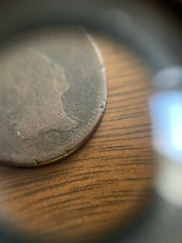 1797(?) liberty cap half cent With Pole plain edge - Fresh Stock Dated February 2026