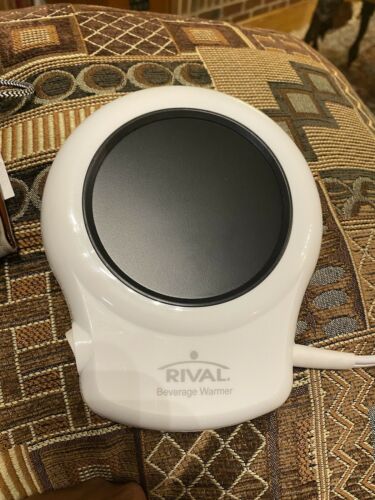 NEW Rival Beverage Warmer Model 14005 White 18W - Fresh Stock Dated February 2026