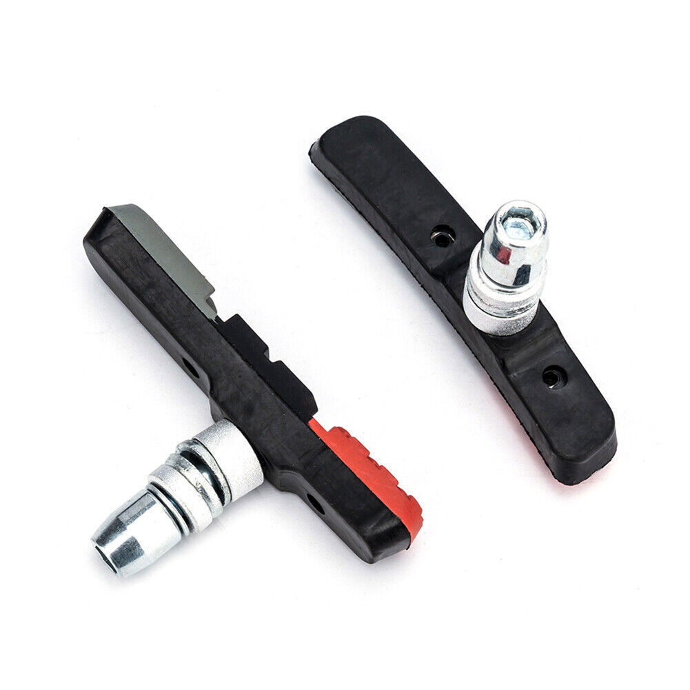 1 Pairs Rubber Metal Cycling Bicycle Bike V Brake Pads 73mm Shoes Pads Colorful - Fresh Stock Dated February 2026