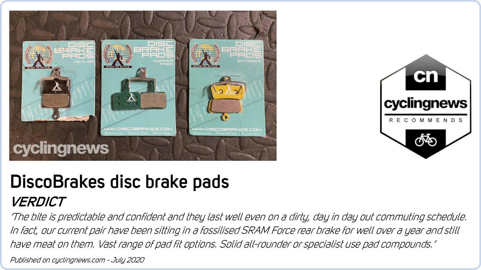 4 Sets DiscoBrakes Pads for Magura MT5 Disc Brake MT 5, Made With Kevlar, Enduro - Fresh Stock Dated February 2026