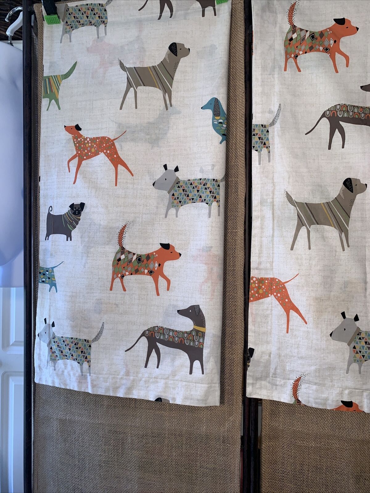 The Company Store Modern Dogs 2 Pillow Shams 29” Squares Super Cute! - Fresh Stock Dated December 2025