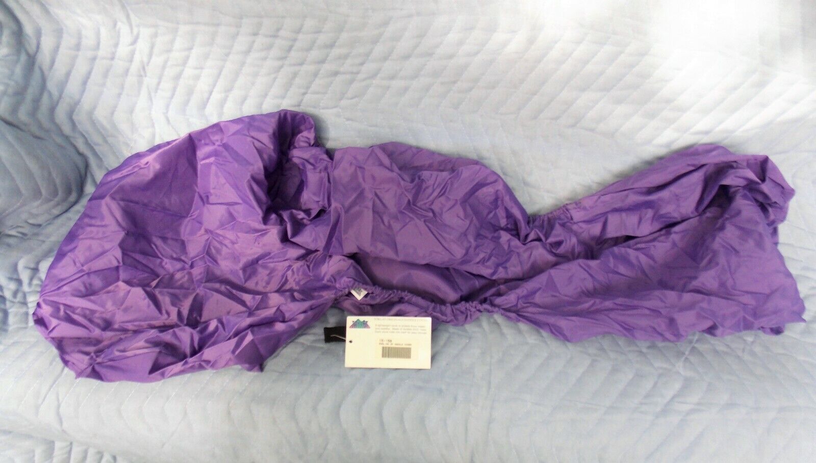 TOKLAT English Saddle Cover Water Resistant 200d Nylon New with Tags Purple - Fresh Stock Dated December 2025