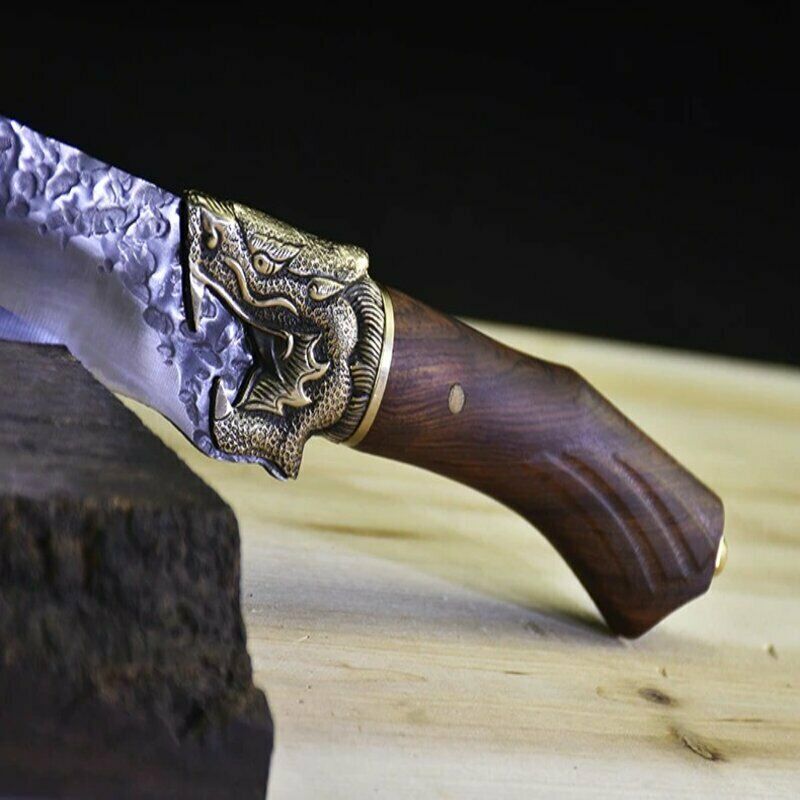 Handmade Chef Knife Japanese Fixed Blade Forged Sharp Cocking Knives Fast Ship - Fresh Stock Dated December 2025