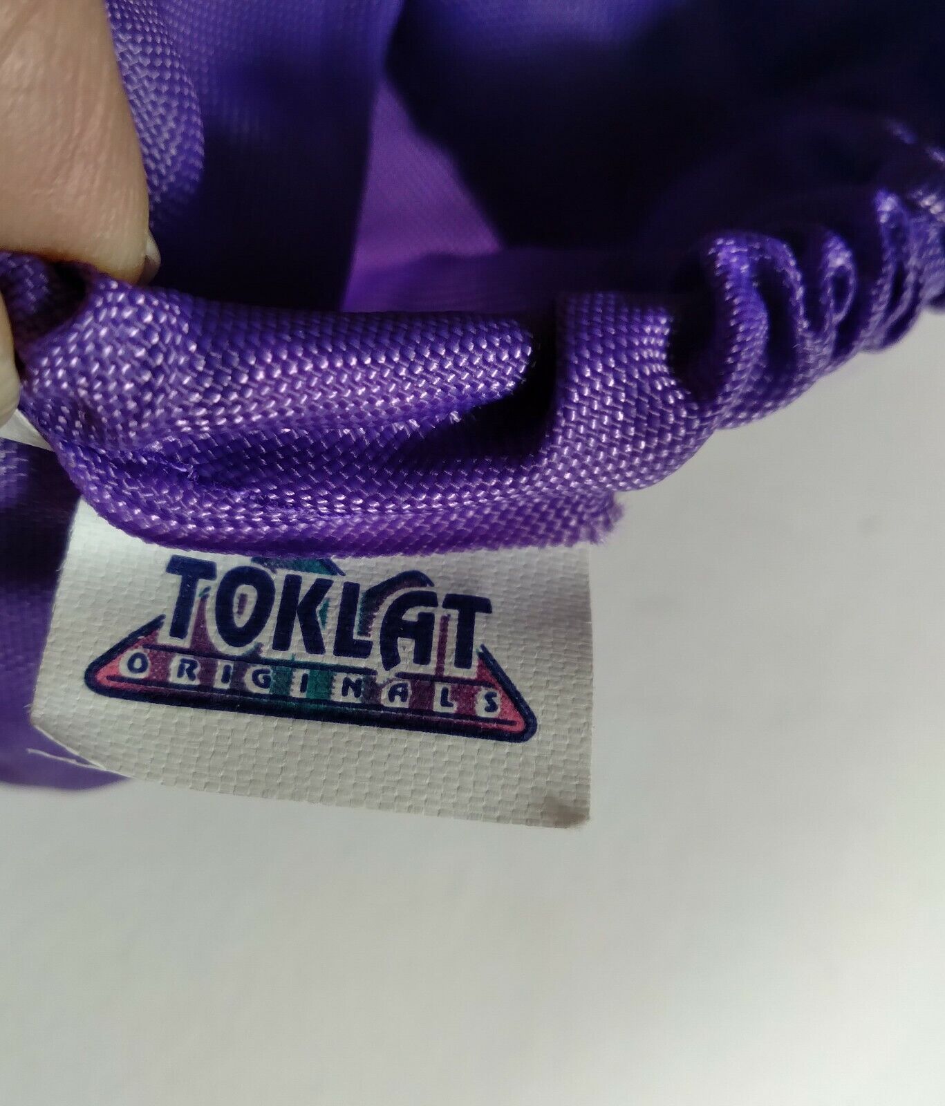 TOKLAT English Saddle Cover Water Resistant 200d Nylon New with Tags Purple - Fresh Stock Dated December 2025