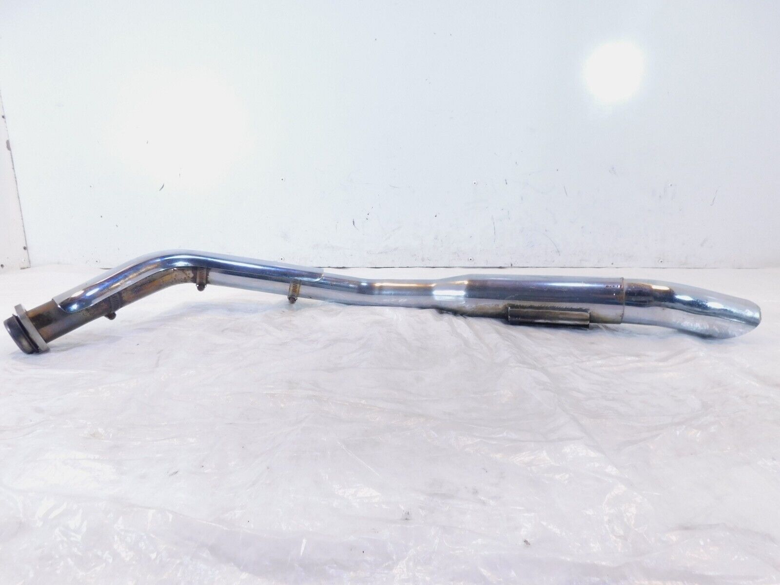 1986-2003 Harley Davidson Sportster 883 & 1200 Exhaust Header Drag Pipe System - Fresh Stock Dated February 2026