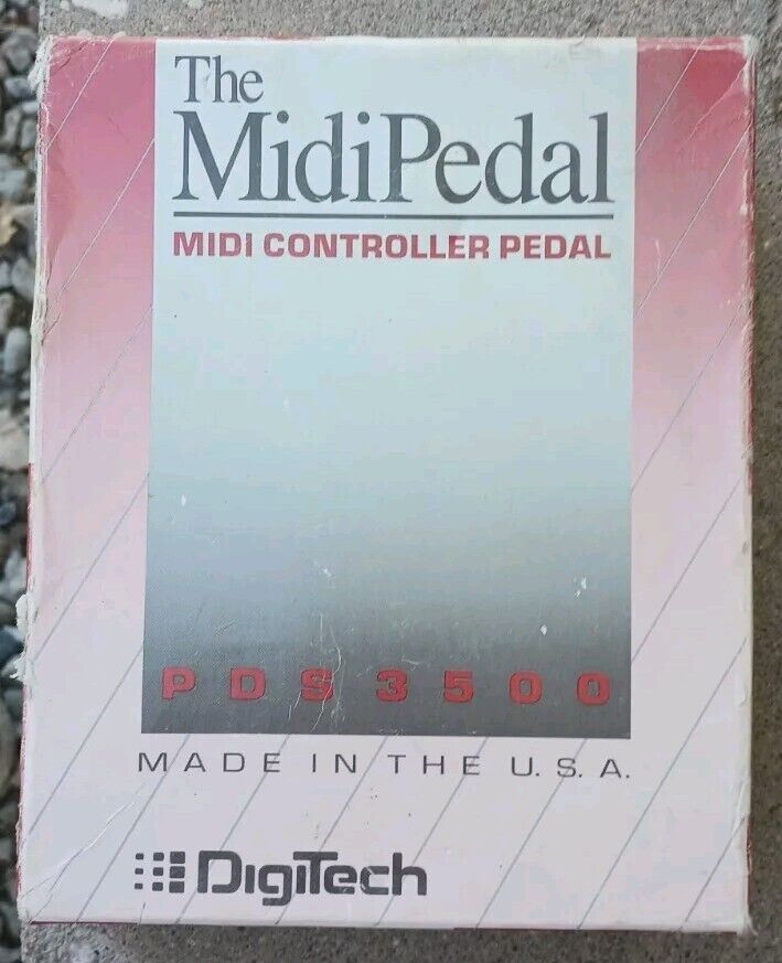 Digitech the MIDI Controller Pedal PDS3500 with box and paperwork - Fresh Stock Dated February 2026