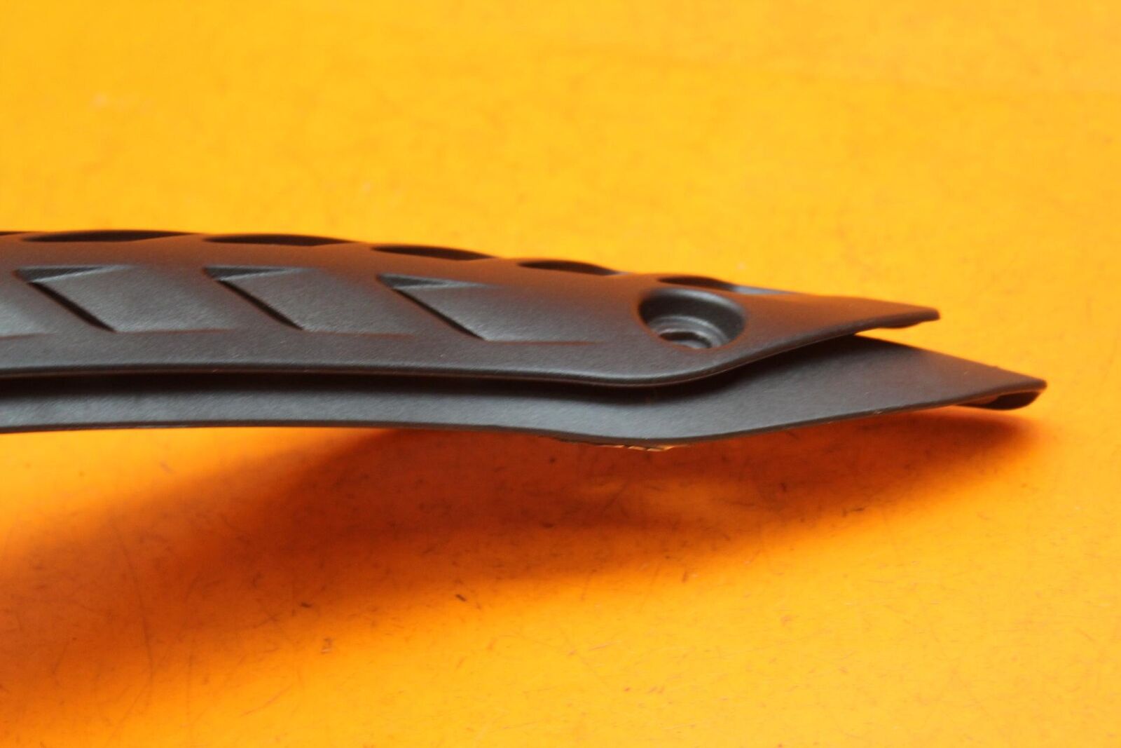 16-18 DUCATI MONSTER 1200 R OEM REAR BACK MUFFLER EXHAUST PIPE COVER HEAT SHIELD - Fresh Stock Dated February 2026