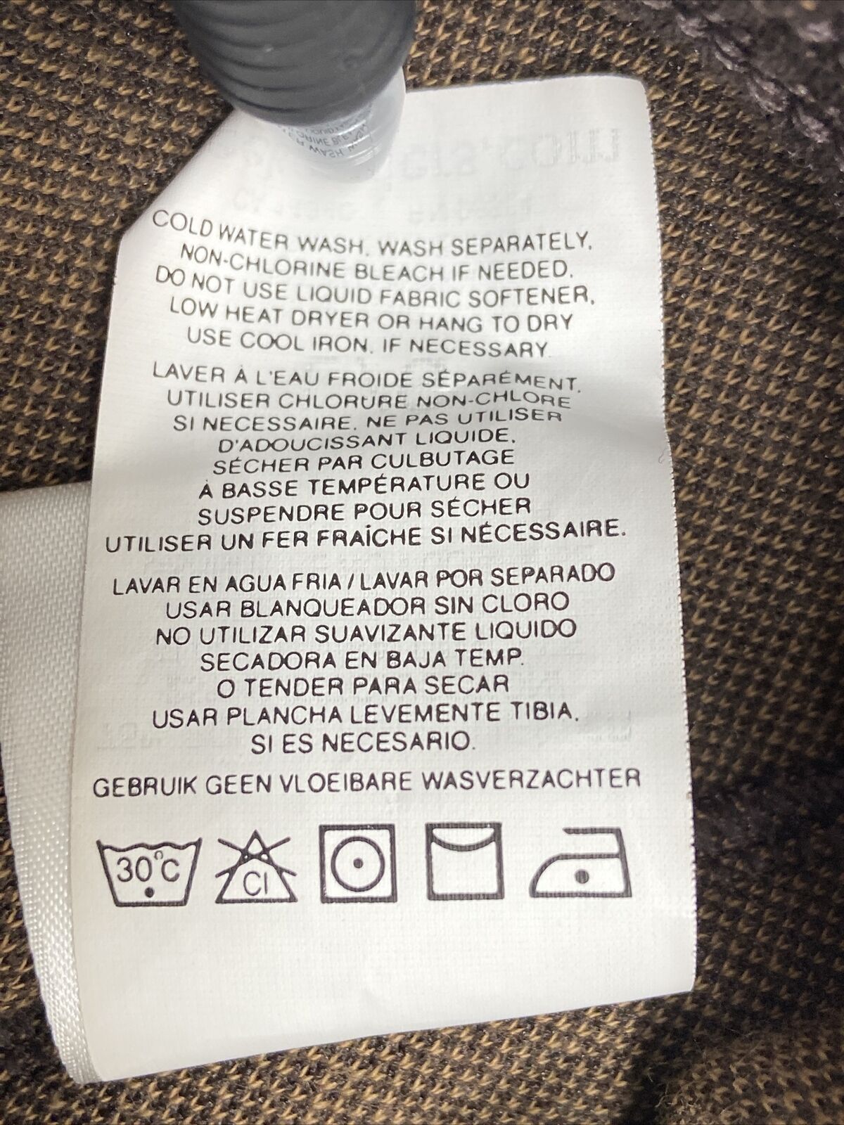 Vintage Weekender Spread Your Wings Skirt Brown Striped elastic Waist Size Large - Fresh Stock Dated March 2026