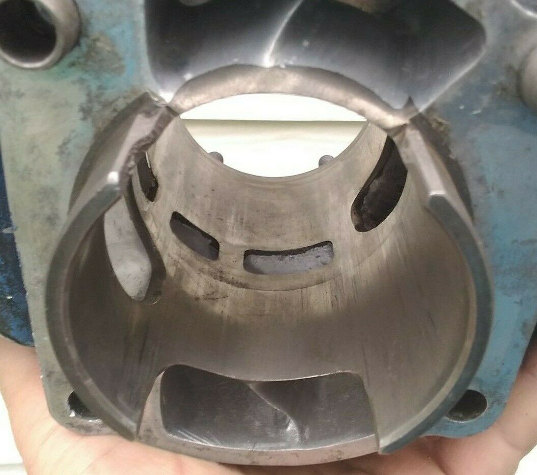1979 YZ250 Cylinder Top End 1978 PORTED & POLISHED #3 - Fresh Stock Dated February 2026