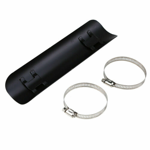 Exhaust Muffler Pipe Heat Shield Cover Heel Guard Universal for HondaHarley BMW - Fresh Stock Dated February 2026