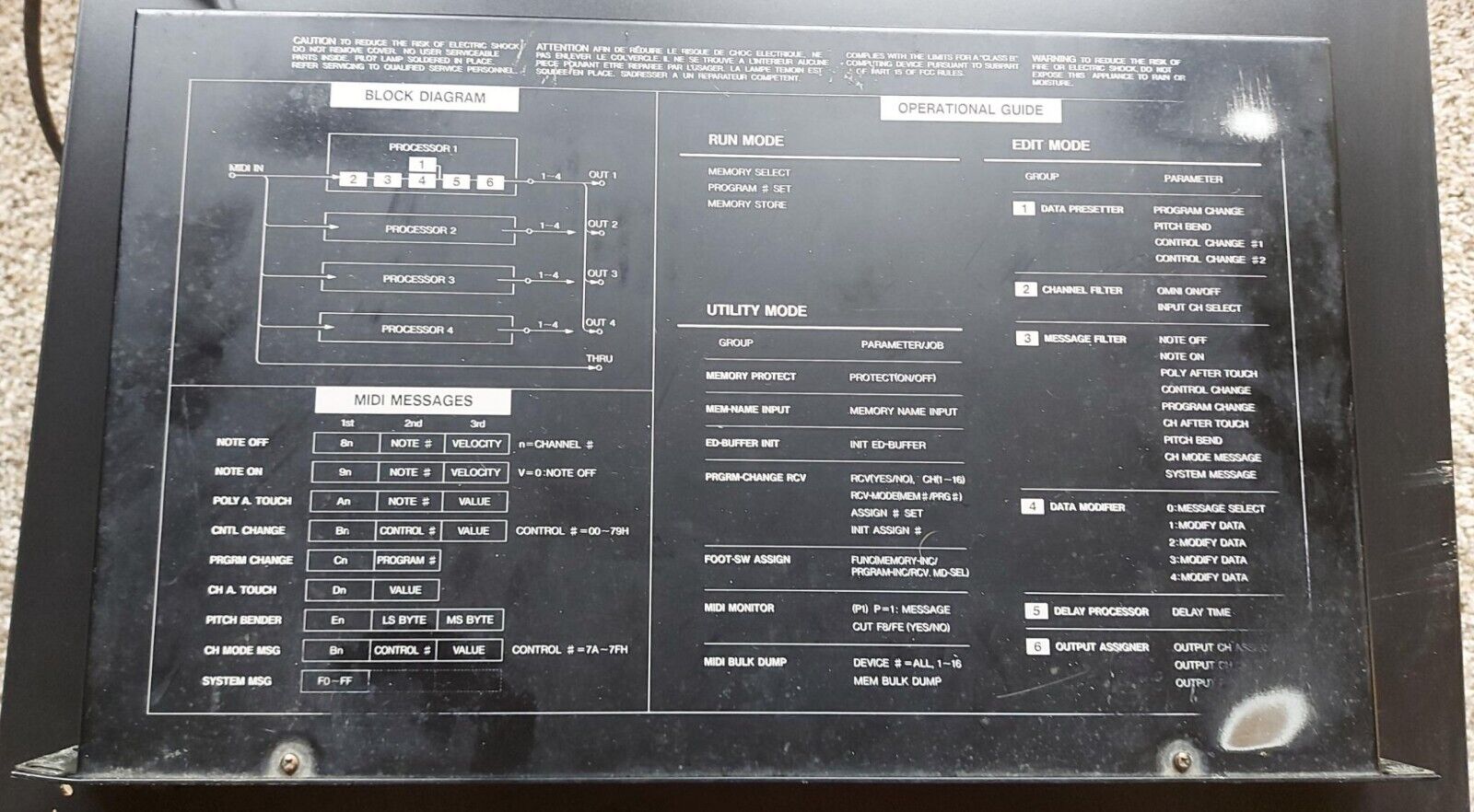 Yamaha MEP4 MIDI  Processor - Fresh Stock Dated February 2026