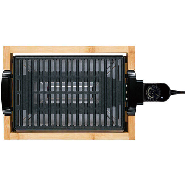 APIX Grill Hot Plate Roaster AGP-242(BB) Yakiniku AC100V Bamboo Japan FedEX NEW - Fresh Stock Dated February 2026