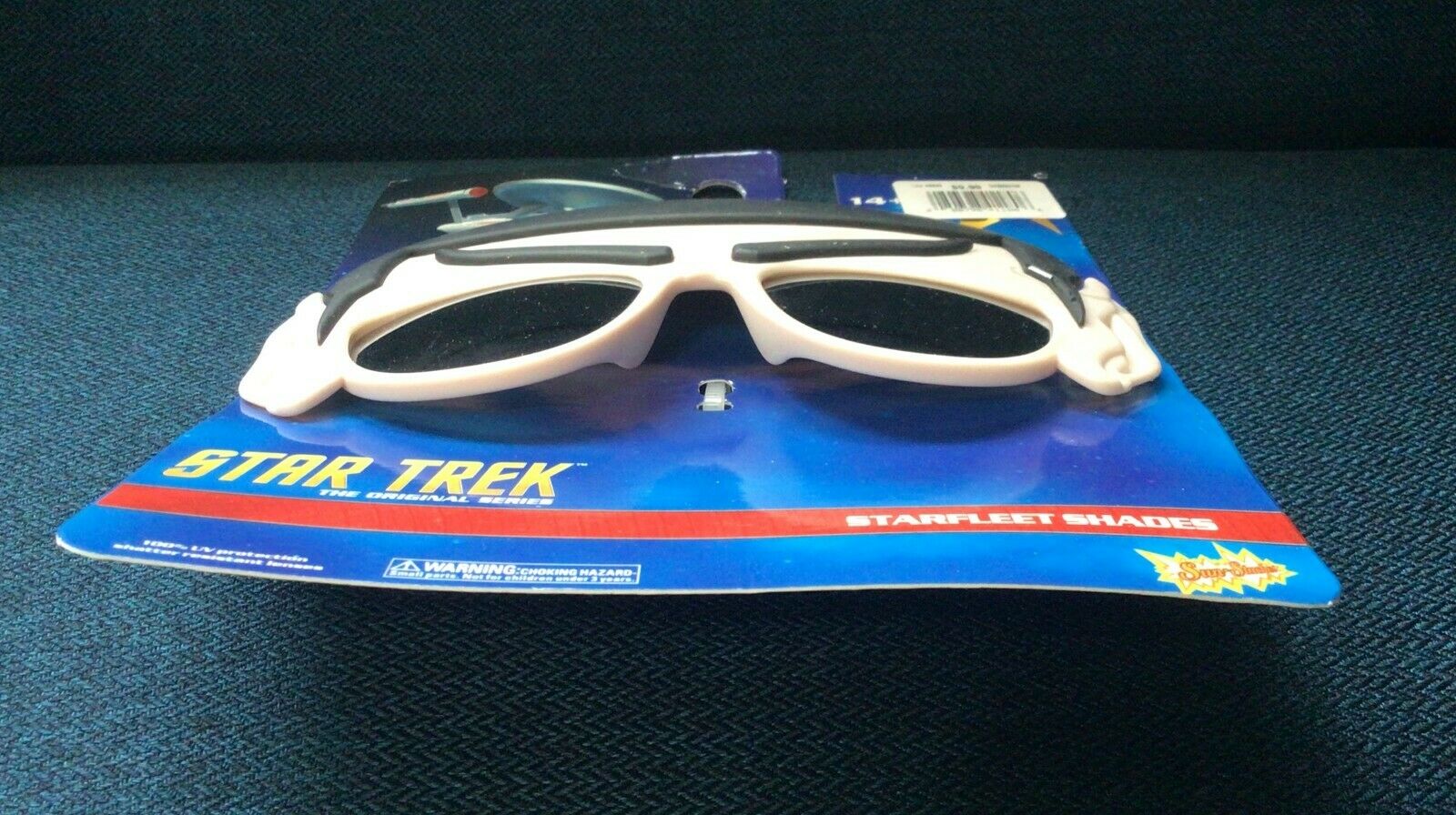 Funny STAR TREK SPOCK SUNGLASSES TV Series Cartoon Hair Mask Adult Joke Gag Ear - Fresh Stock Dated December 2025