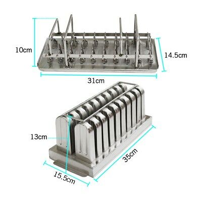 20pcs Ice Cream Stick Molds Stainless Steel Mold Ice Pop Lolly Popsicle Holder - Fresh Stock Dated December 2025