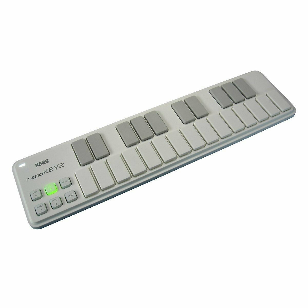 KORG USB MIDI Keyboard Controller nanoKEY2 White New in Box - Fresh Stock Dated February 2026