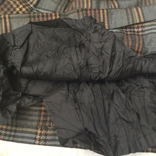 Vintage GIVENCHY designer Made In West Germany 80’s VTG Pleated Skirt Wool Plaid - Fresh Stock Dated December 2025