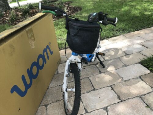 Woom 3 Kids Bike - Blue 16” - Includes Bell, Kickstand, Basket & Bottle Holder - Fresh Stock Dated December 2025