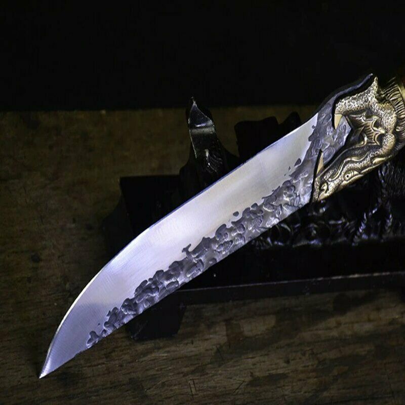 Handmade Chef Knife Japanese Fixed Blade Forged Sharp Cocking Knives Fast Ship - Fresh Stock Dated December 2025