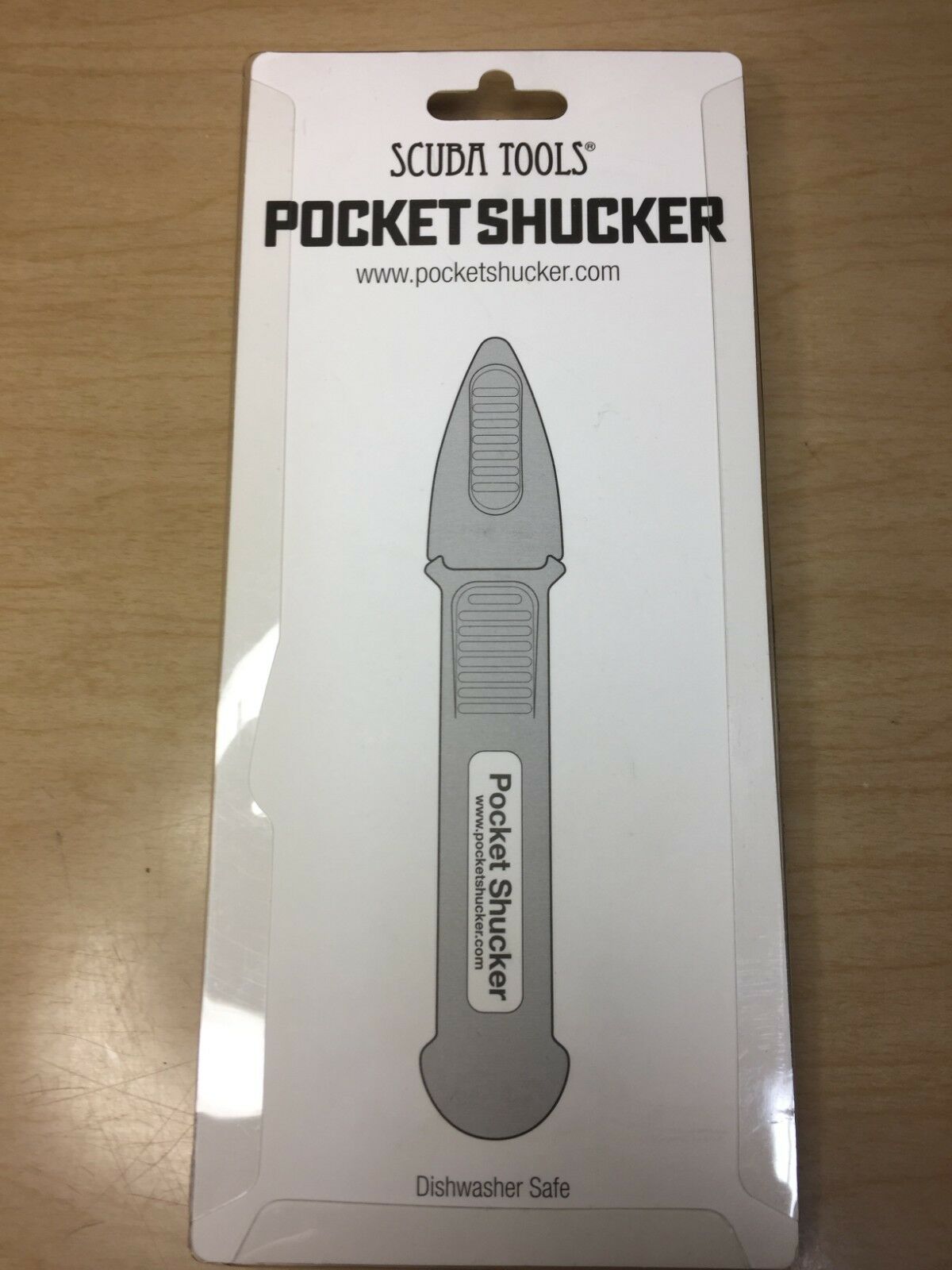 Scuba Tools Pocket Shucker Stainless Steel Oyster/Shellfish/Clam Shucker BLK1001 - Fresh Stock Dated December 2025