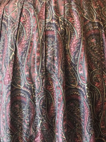 Vintage 1950s 60s Liberty of London Skirt Midi AUTHENTIC Pockets XS 100% Cotton - Fresh Stock Dated February 2026