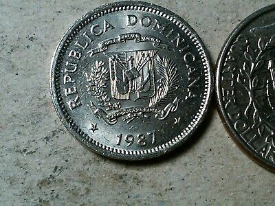 Dominican Republic 5 centavos 1987 Human Rights - Fresh Stock Dated February 2026