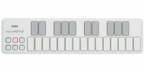 KORG USB MIDI Keyboard Controller nanoKEY2 White New in Box - Fresh Stock Dated February 2026