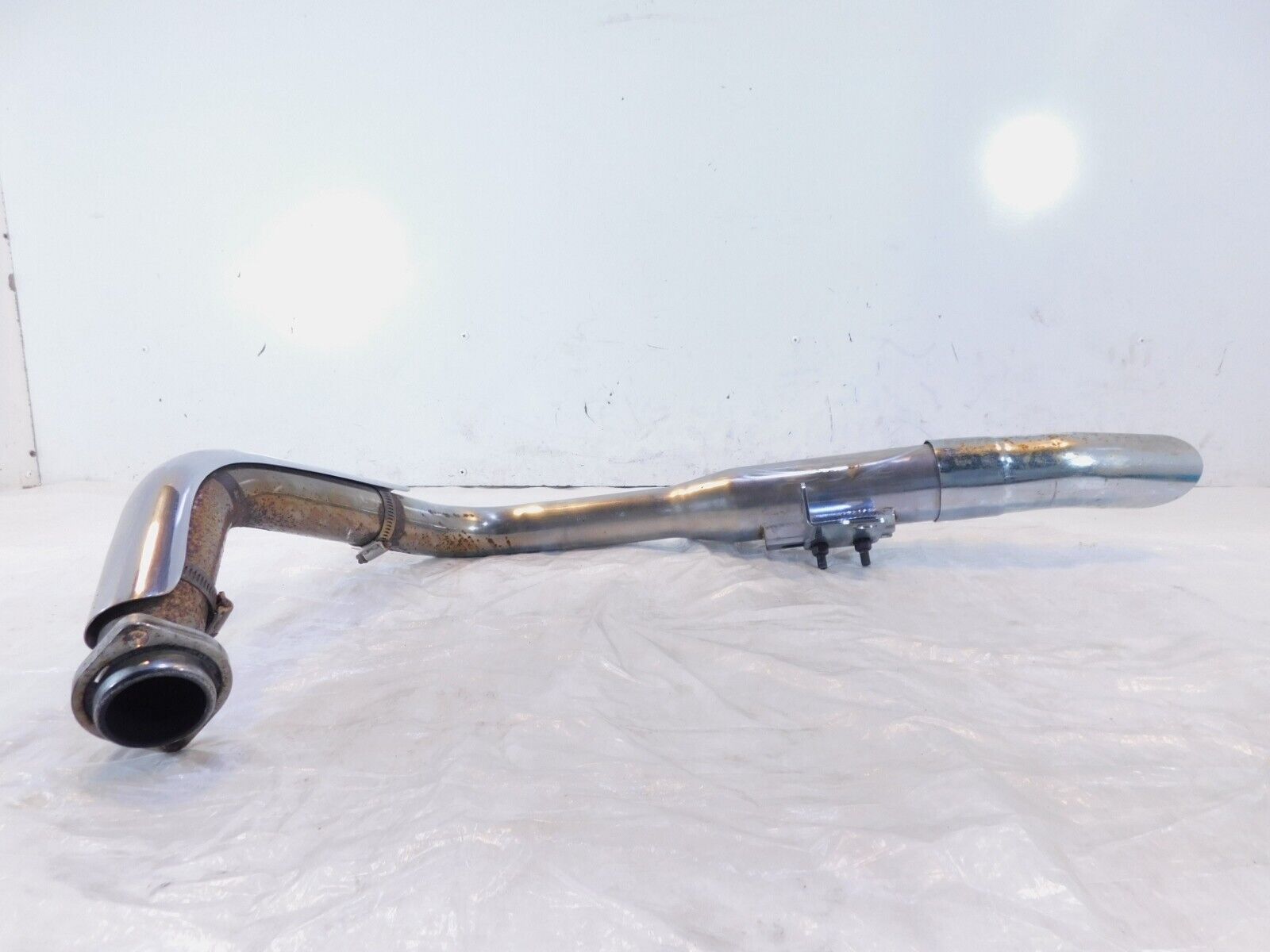 1986-2003 Harley Davidson Sportster 883 & 1200 Exhaust Header Drag Pipe System - Fresh Stock Dated February 2026