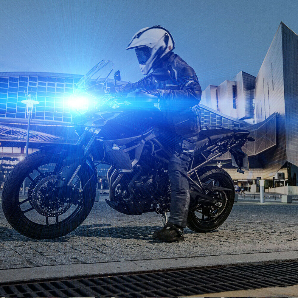 Headlight For Yamaha FJR1300AE 05-09 FZ09 14-16 FZ6R 09-17 H4 LED Ice blue 80W - Fresh Stock Dated February 2026