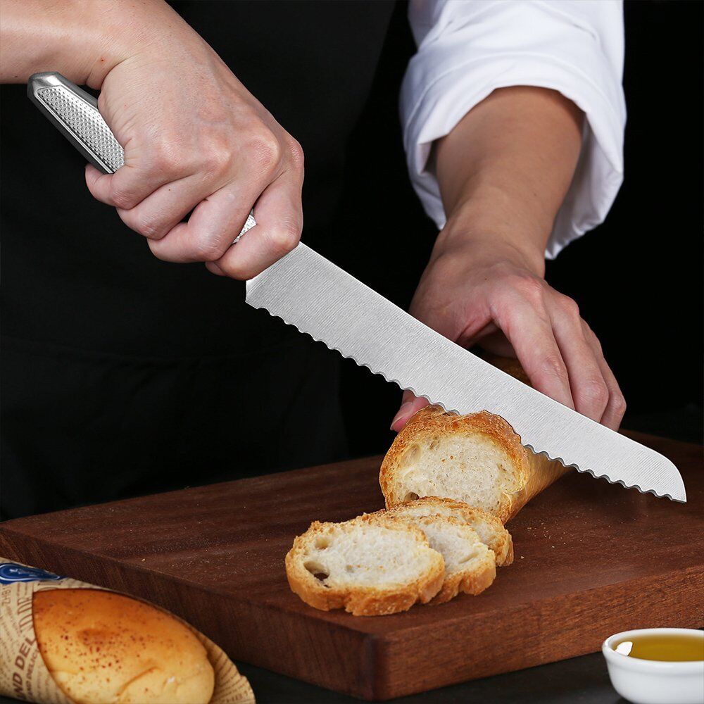 6x TURWHO Kiritsuke Santoku Slicer Bread Chef German Stainless Steel Knives Set - Fresh Stock Dated December 2025