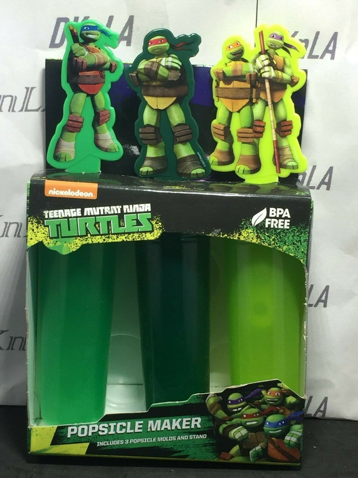 Children's Popsicle Maker, Cars, Teenage Mutant Ninja, - Fresh Stock Dated February 2026