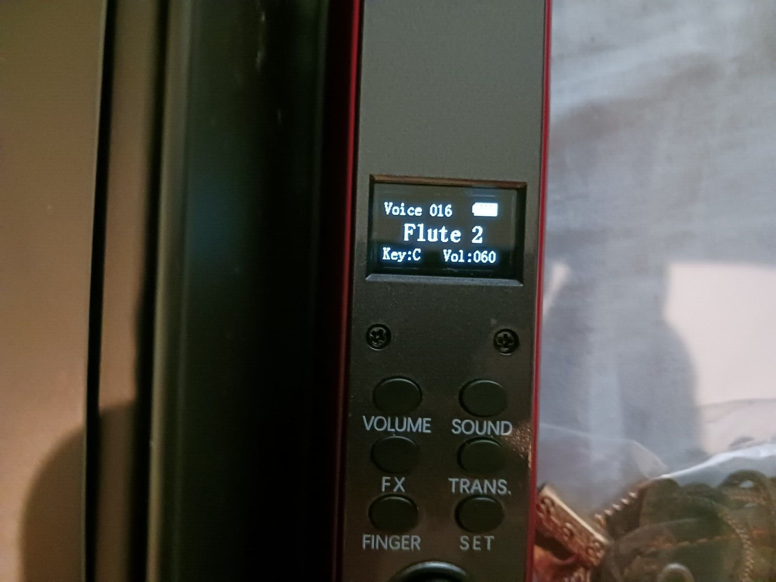 Digital Wind Instrument Rechargeable with 100 Tones, Transpose, Built-in speaker - Fresh Stock Dated February 2026