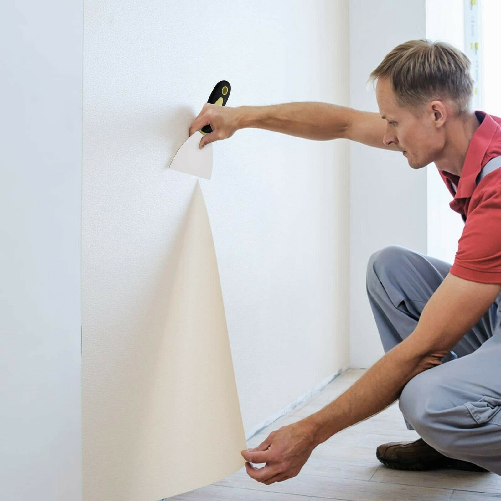 10 Pcs Putty Knife Scrapers Spackle Knife Stainless Steel Paint Scraperfor Dryw. - Fresh Stock Dated February 2026