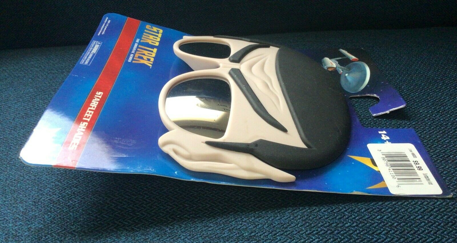 Funny STAR TREK SPOCK SUNGLASSES TV Series Cartoon Hair Mask Adult Joke Gag Ear - Fresh Stock Dated December 2025