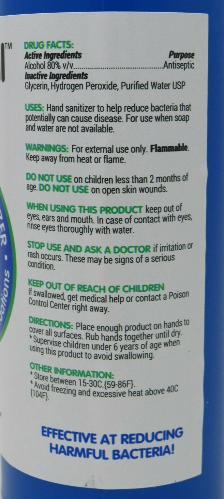 NEW CASE of 24 x 12 oz RepelWell Liquid Instant Sanitizer 80% for Hand + Surface - Fresh Stock Dated February 2026