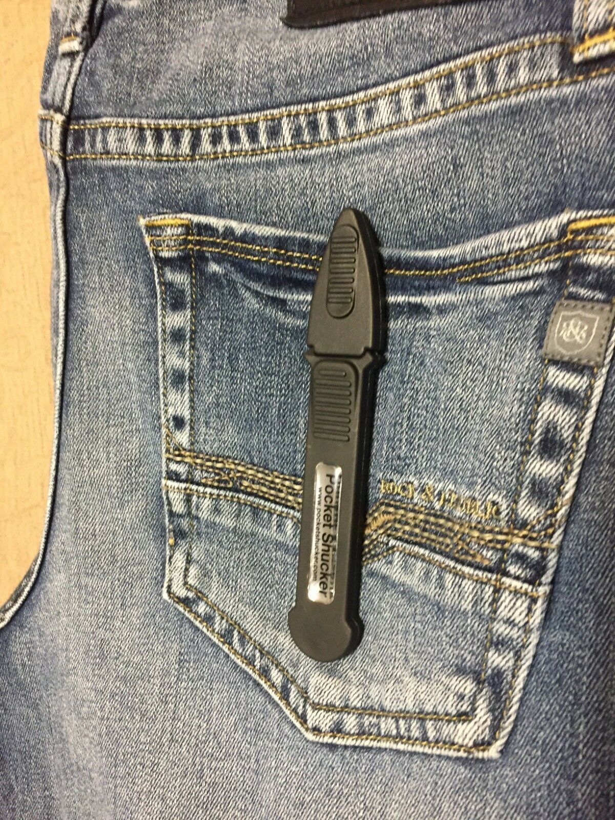 Scuba Tools Pocket Shucker Stainless Steel Oyster/Shellfish/Clam Shucker BLK1001 - Fresh Stock Dated December 2025