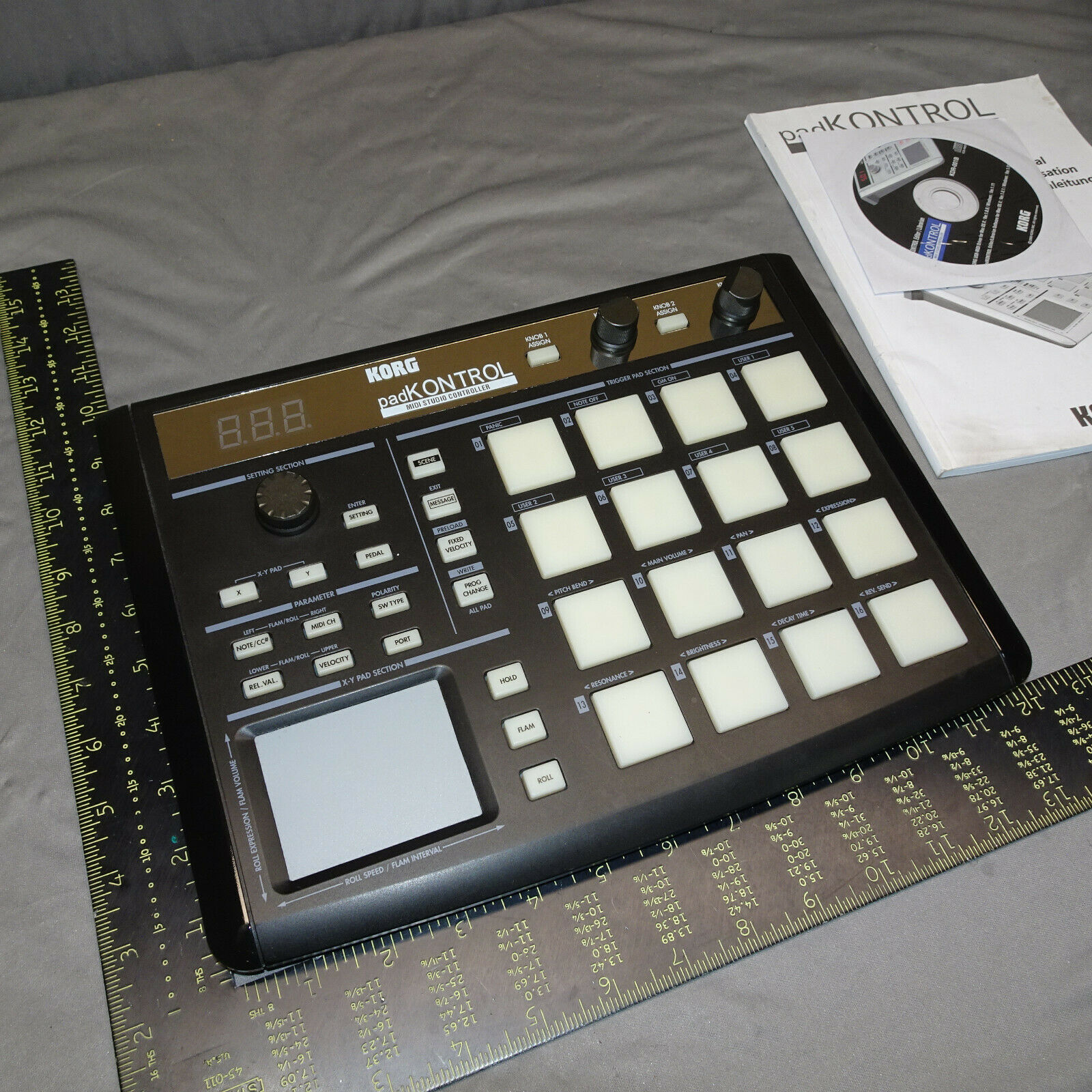 KORG KPC-1 padKONTROL MIDI STUDIO CONTROLLER - Fresh Stock Dated February 2026