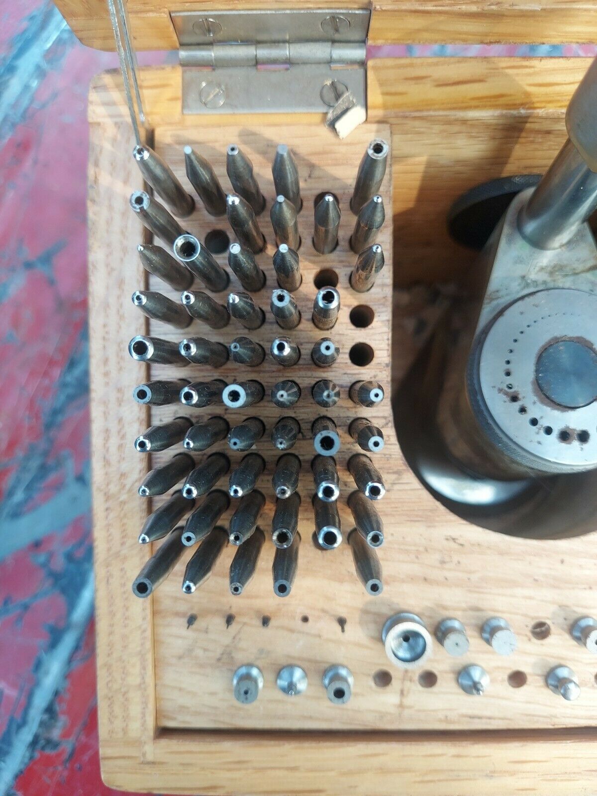 Louis Levin & Son Watch Clock Staking Tool Nice Condition Original Wooden Case - Fresh Stock Dated February 2026