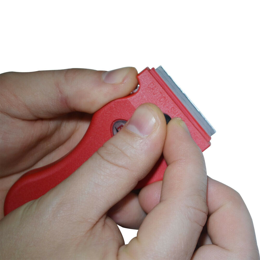 Werxrite Cooktop Stovetop Glass Ceramic Metal Blade Razor Scraper + 5 Blades - Fresh Stock Dated December 2025