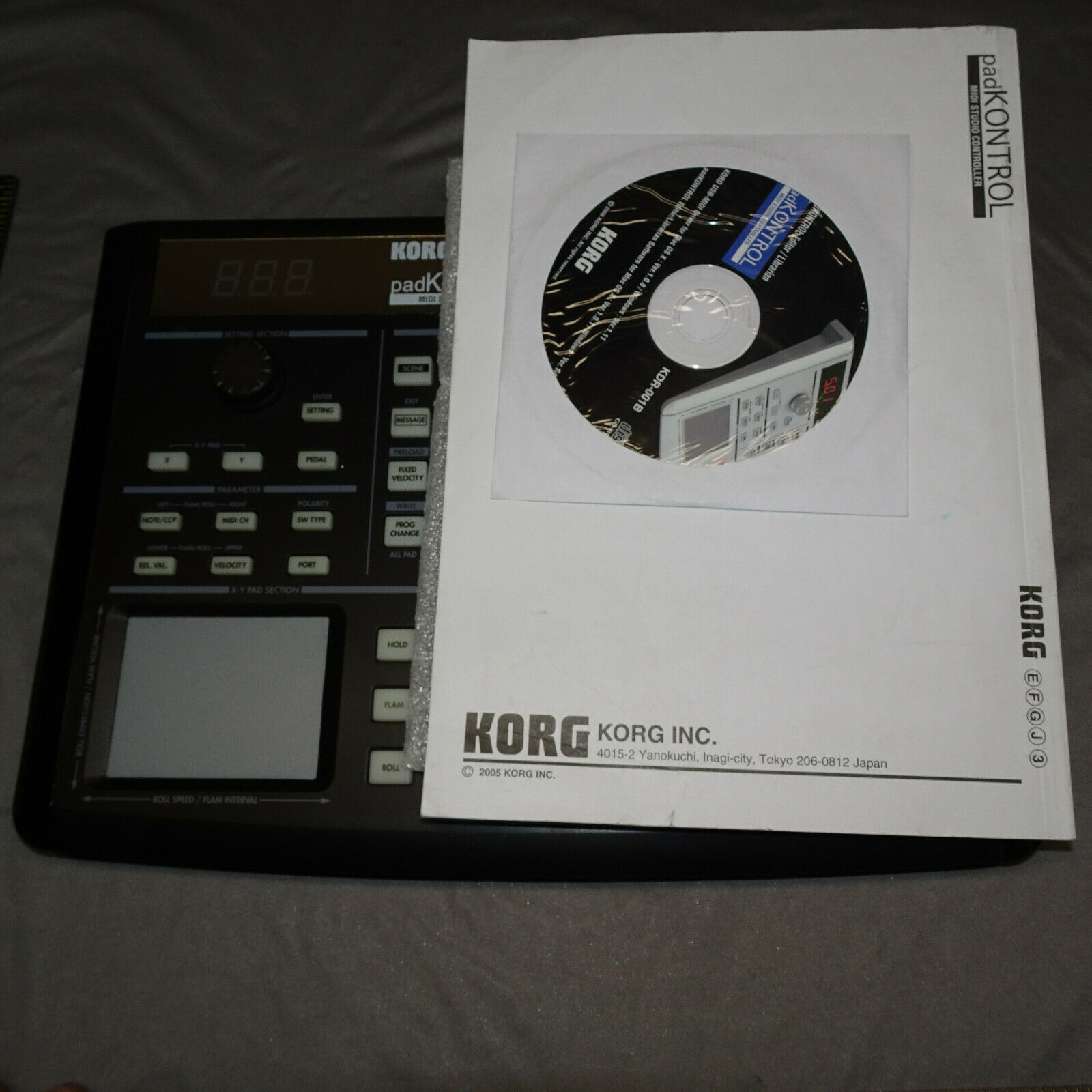 KORG KPC-1 padKONTROL MIDI STUDIO CONTROLLER - Fresh Stock Dated February 2026