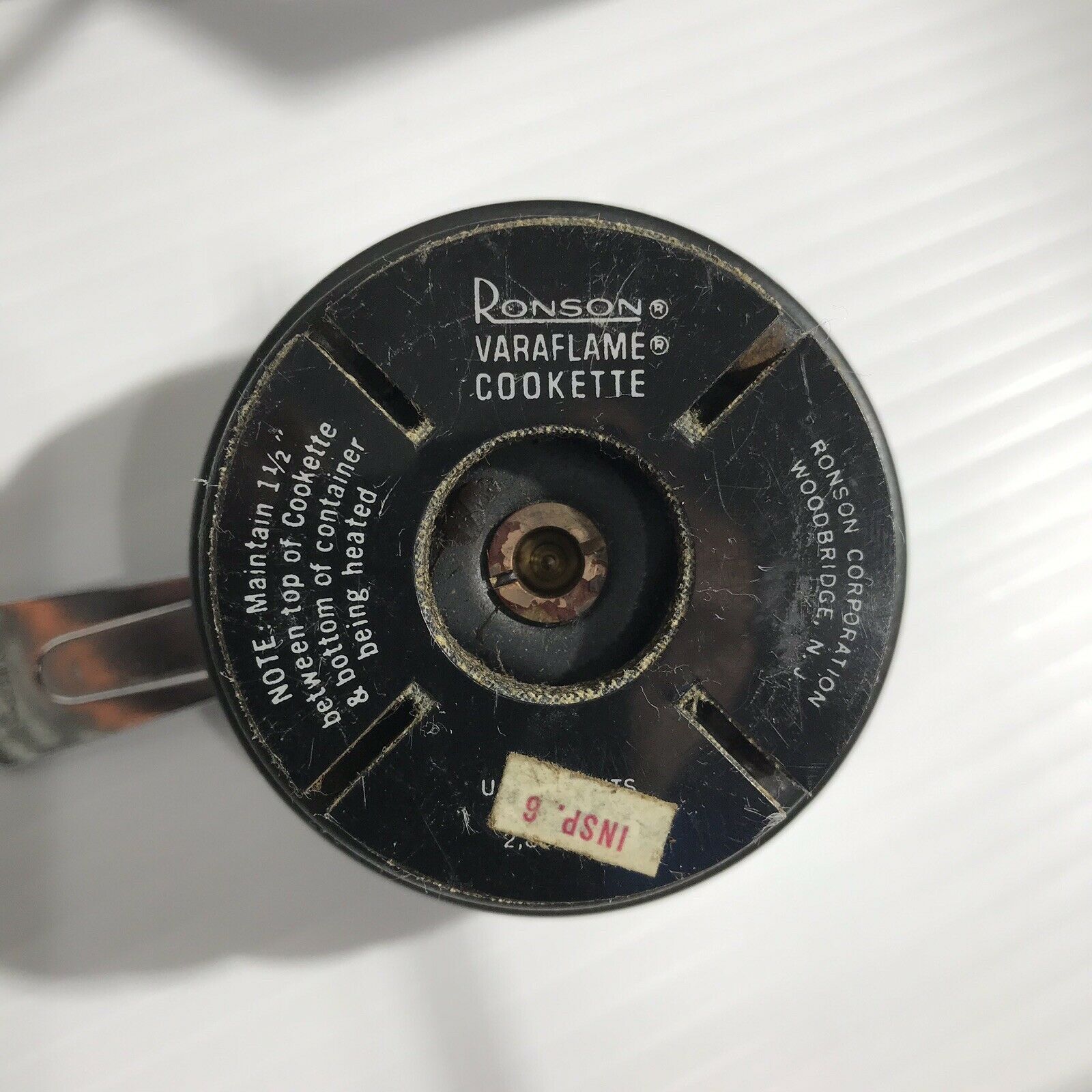 VTG Ronson Varaflame Cookette Camp Stove Butane Gas Burner - Fresh Stock Dated February 2026