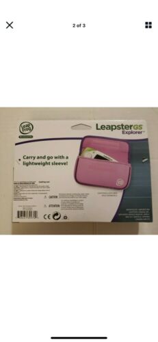 Leap Frog Leapsters GS Explorer Neoprene Sleeve new free shipping pink purple - Fresh Stock Dated December 2025