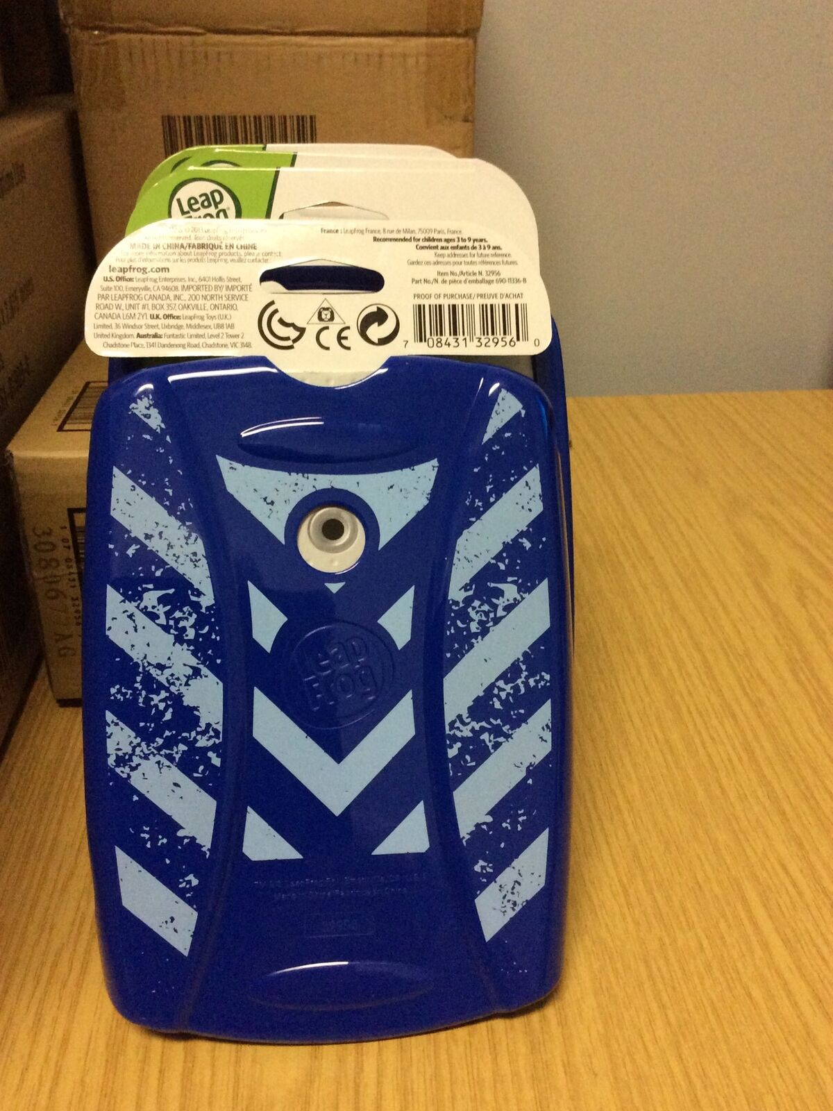 LeapFrog LeapPad2 Durable Gel Skin Protective Cover Blue 3-9 Years Case - Fresh Stock Dated February 2026